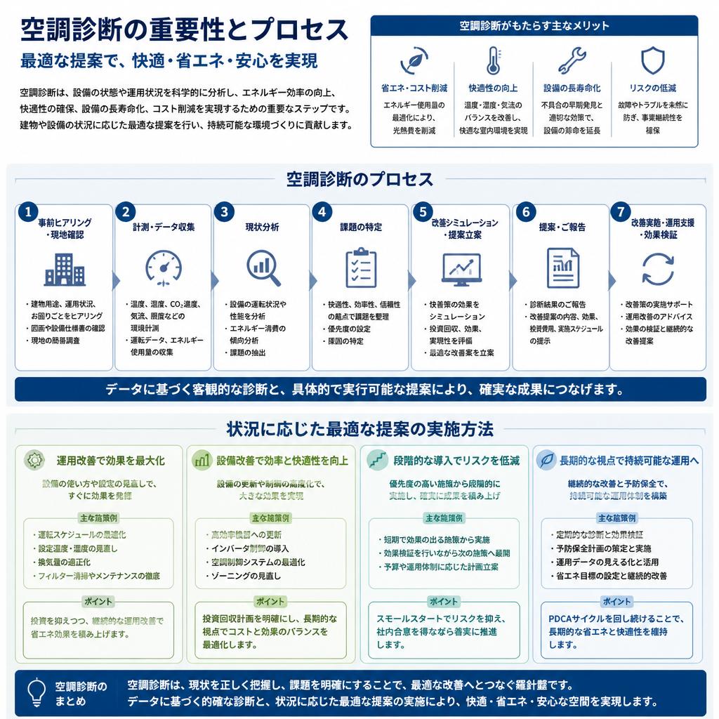 空調診断で最適な環境を