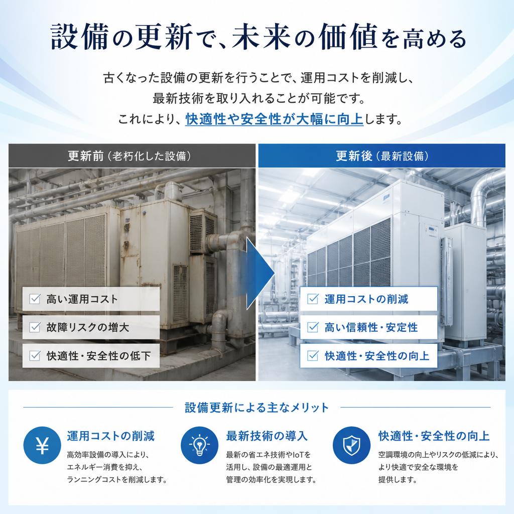 更新工事のメリット