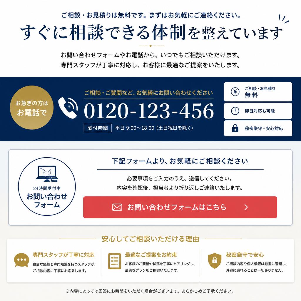 お問い合わせ・相談窓口