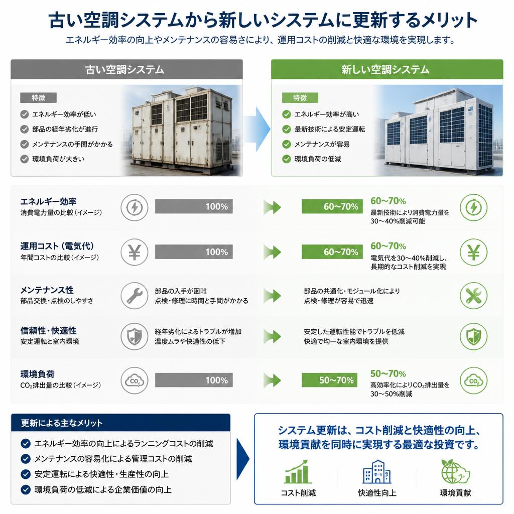 空調更新のメリット